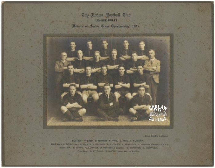 City Rovers Rugby League Seniors Team 1925